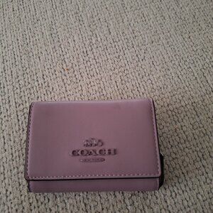 Coach mini wallet